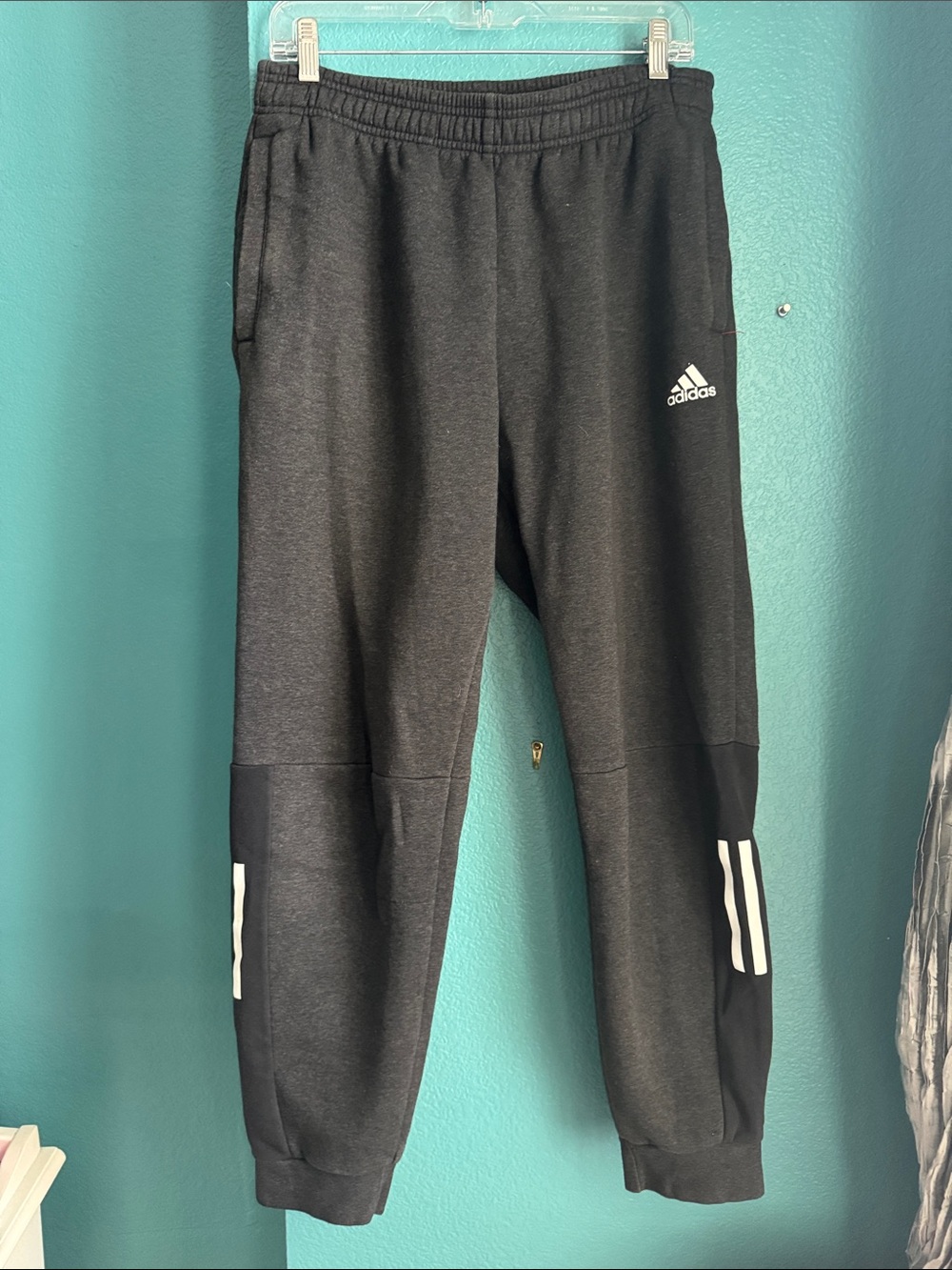 Adidas gray sweatpants